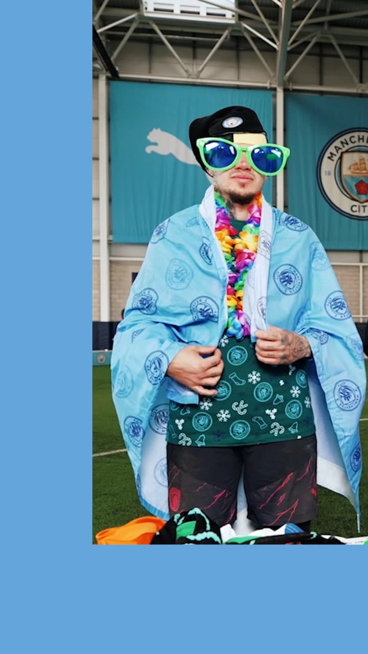 Ederson experimenta fantasias de carnaval no Manchester City | OneFootball