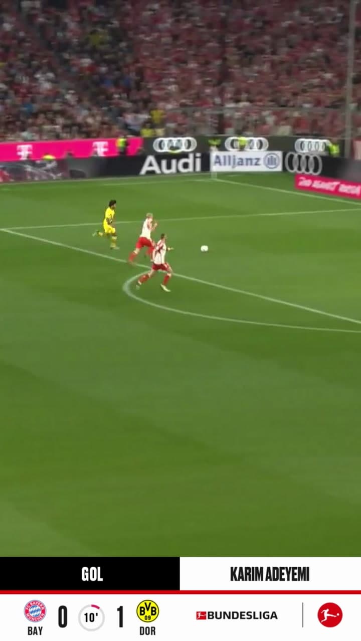 Bayern de Munique - Borussia Dortmund 0 - 1 | GOL - Karim Adeyemi |  OneFootball