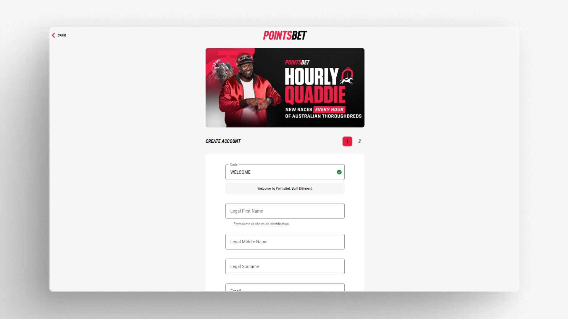 image sign up PointsBet