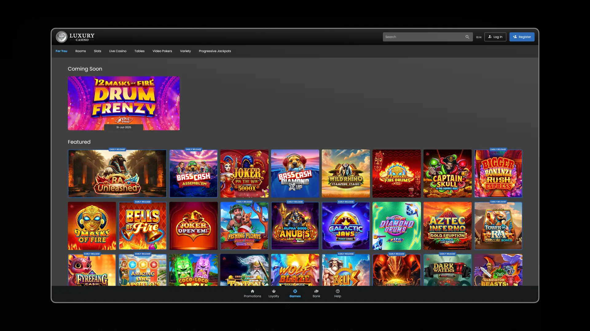 image slots Luxury Casino