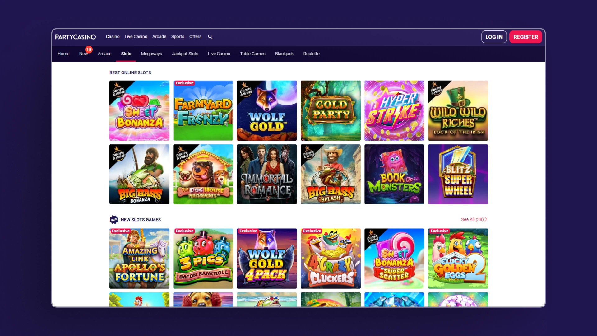 image slots party casino