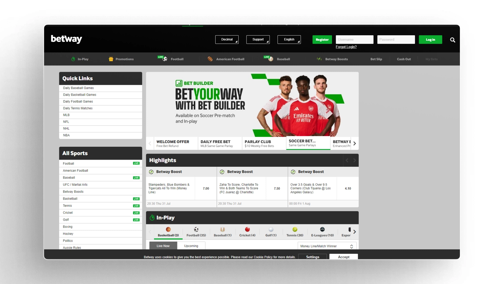 image sport betway