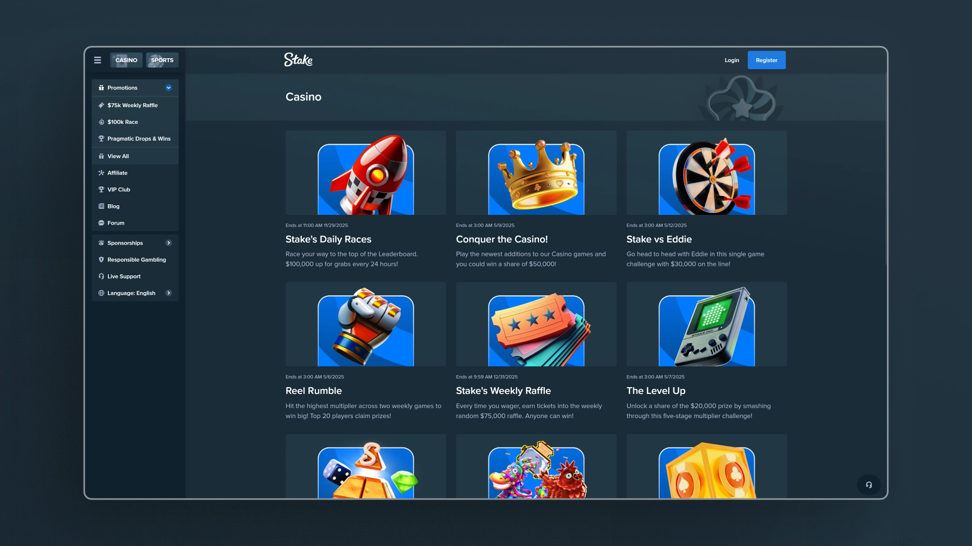 image Casino Bonuses stake india
