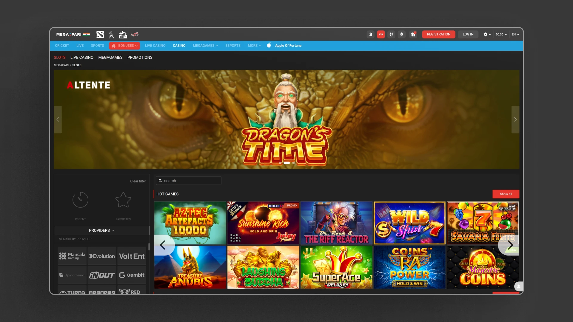 image casino Megapari india