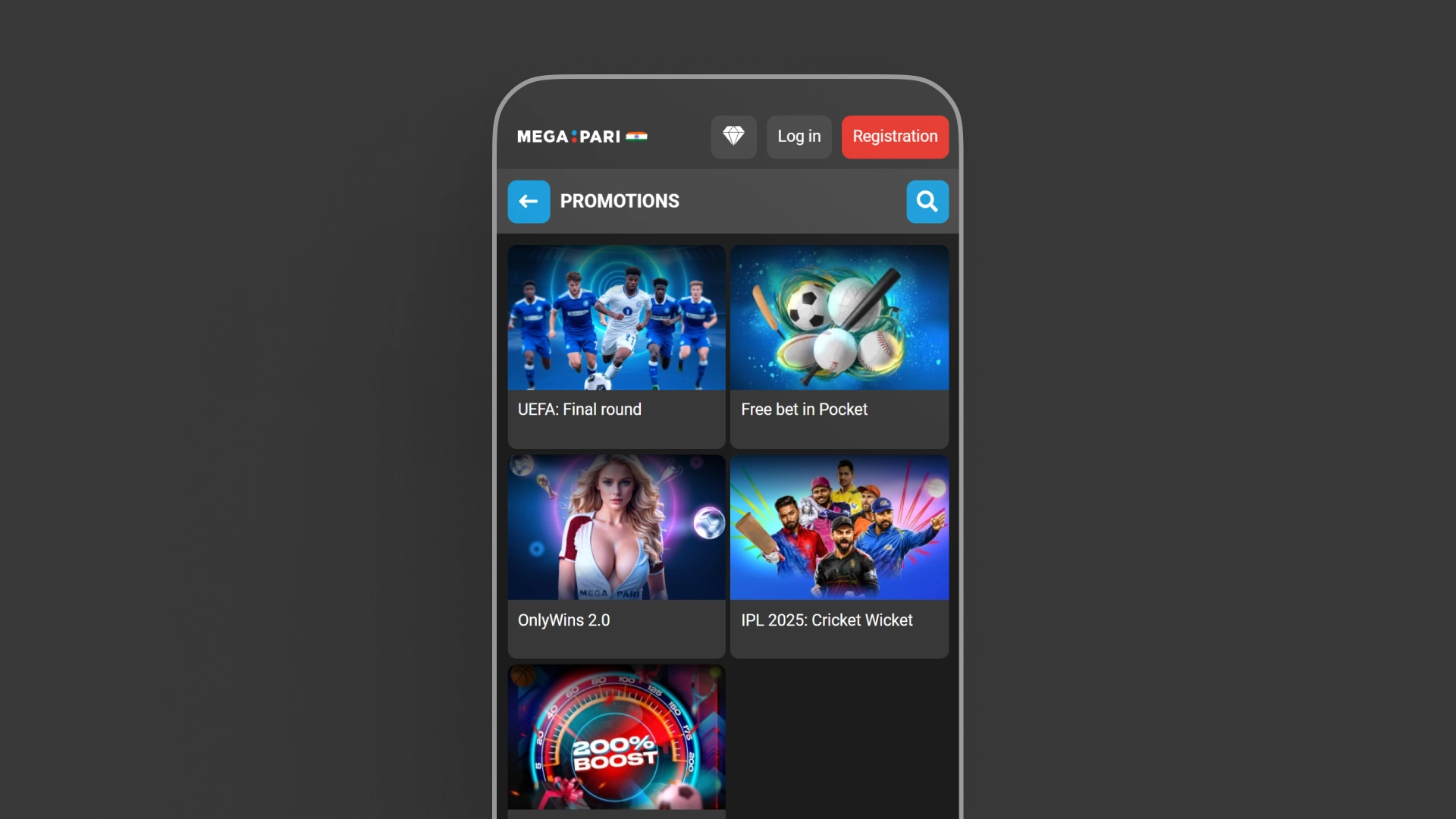 image mobile app sport bonuses Stake india