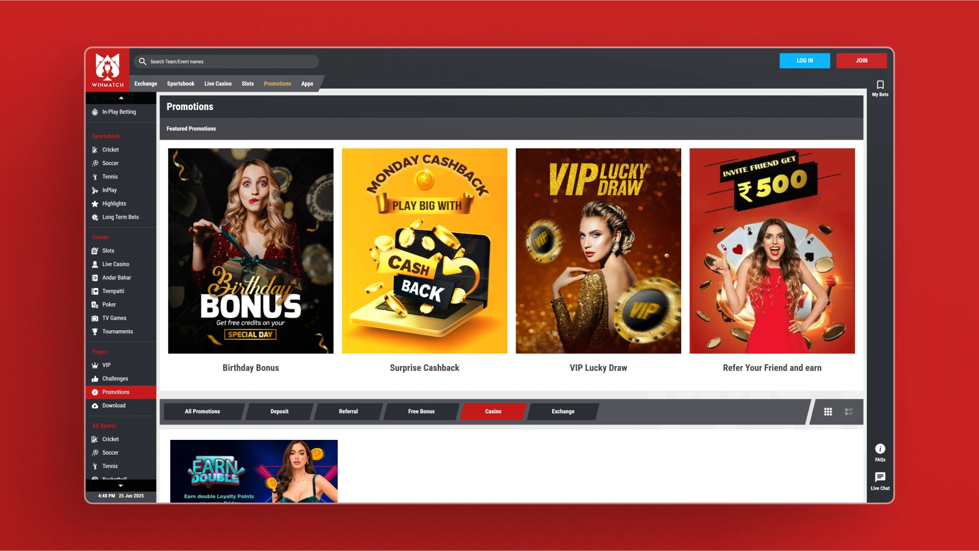 image Casino Bonuses Winmatch india