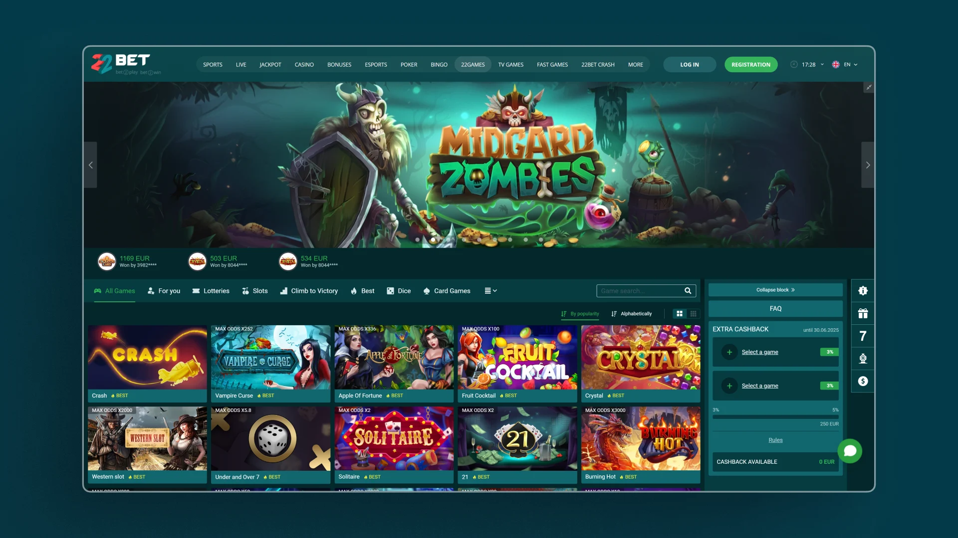 image Casino Originals 22bet india