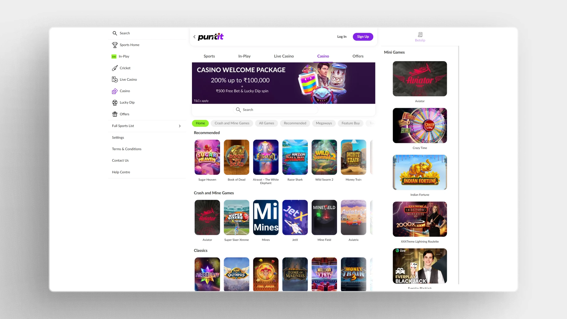 image Casino Puntit india