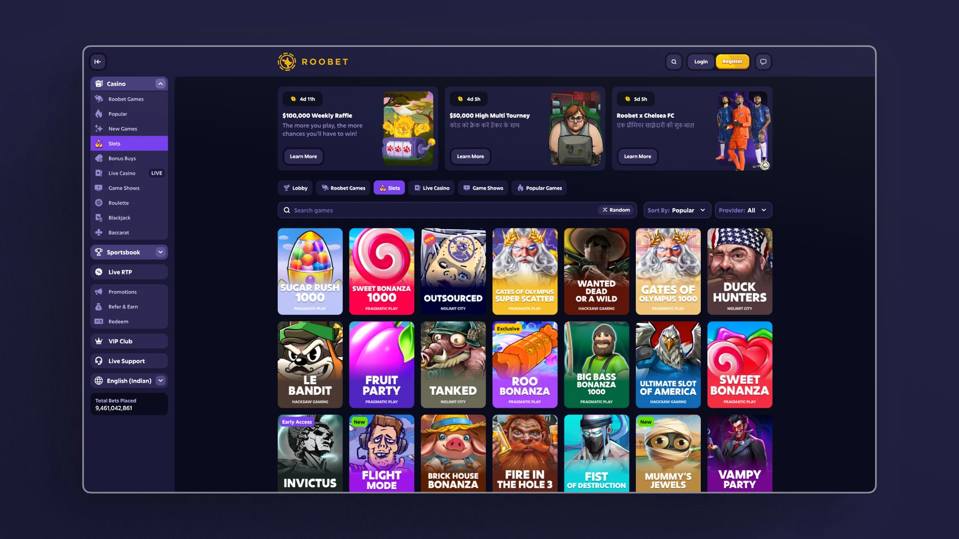 image Online Slots roobet india