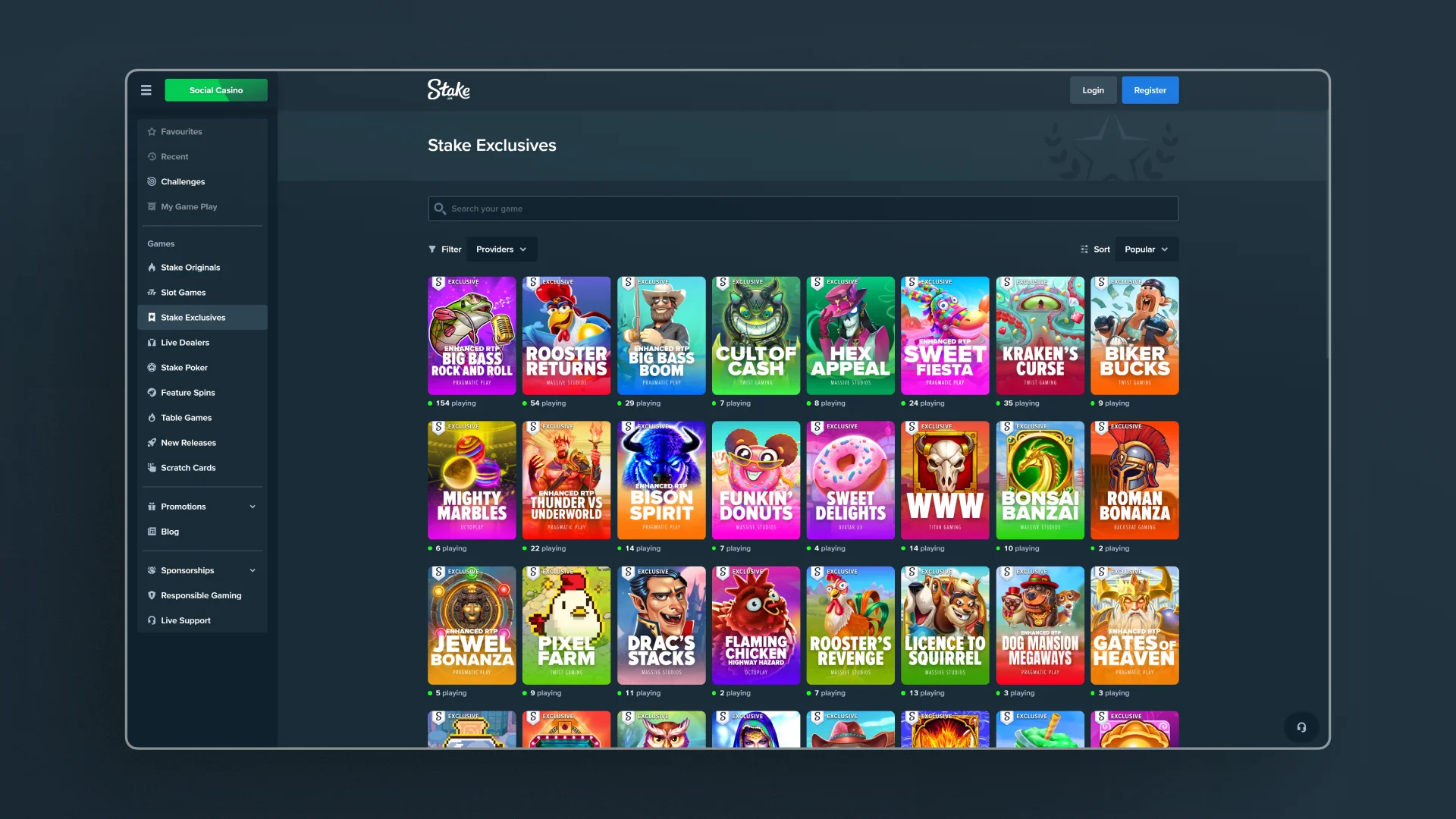 image Stake Exclusives