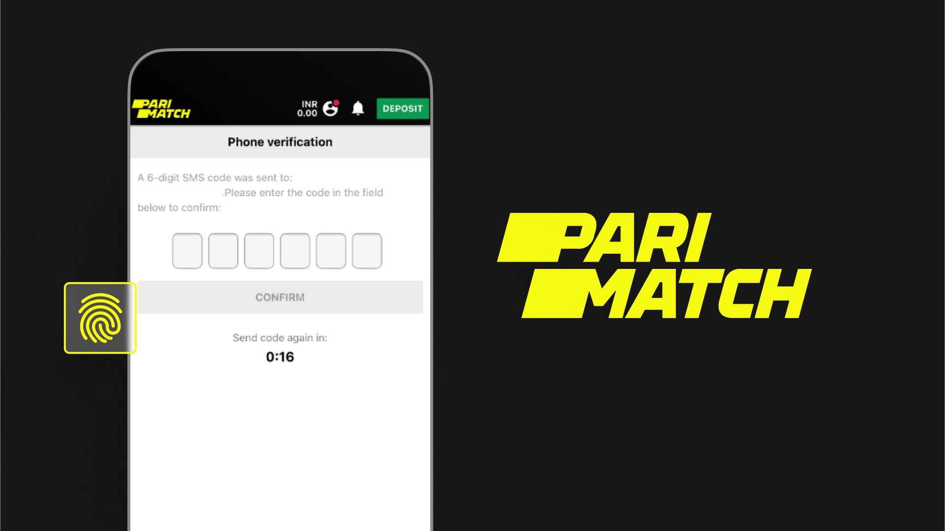 image Verifying Your Account Parimatch india