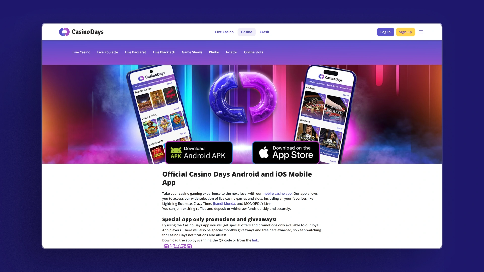 image What is the Casino Days App