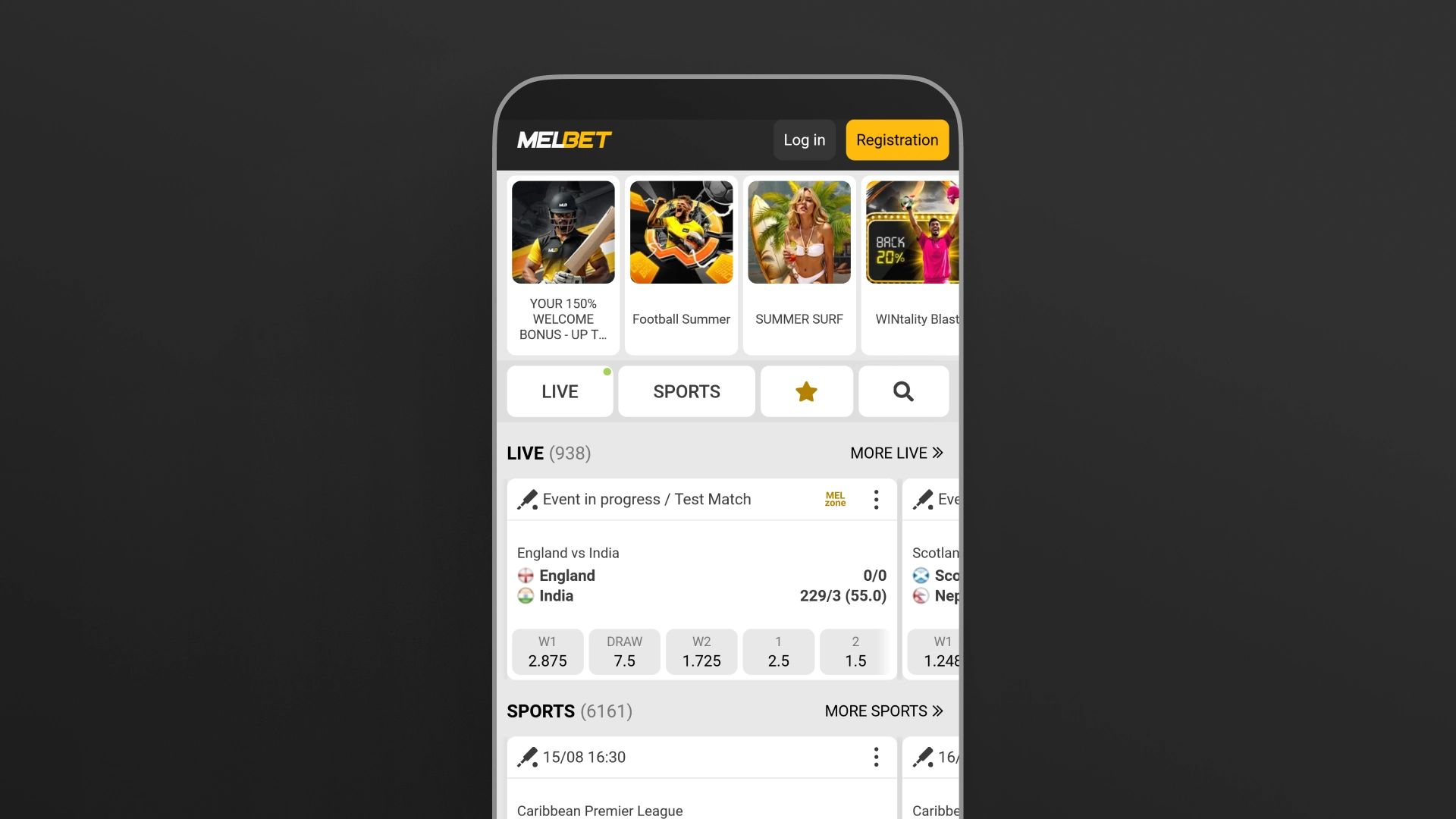image app Melbet india
