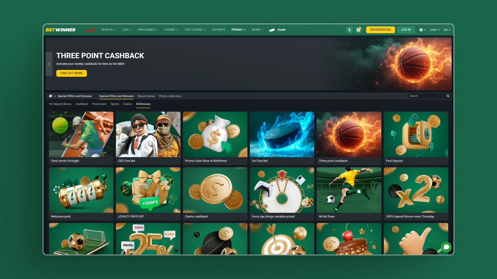 image bonus BetWinner india
