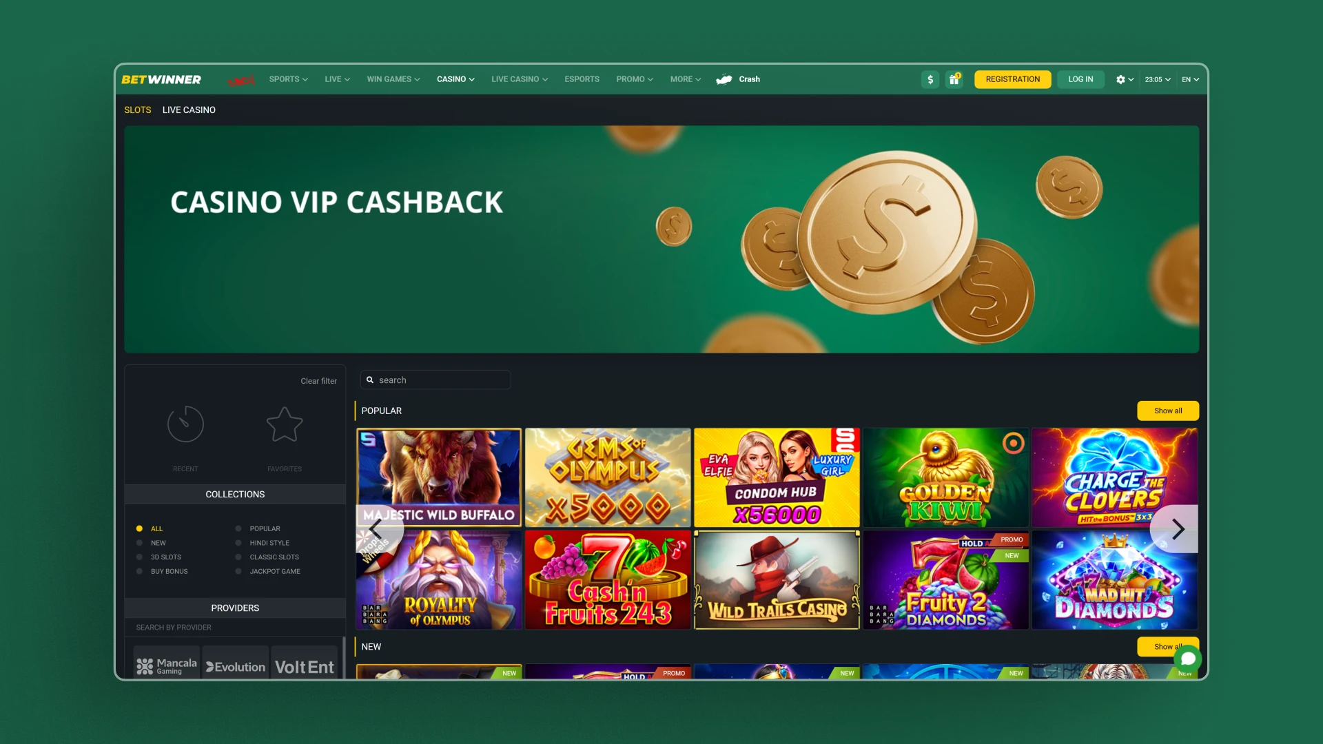 image casino BetWinner india