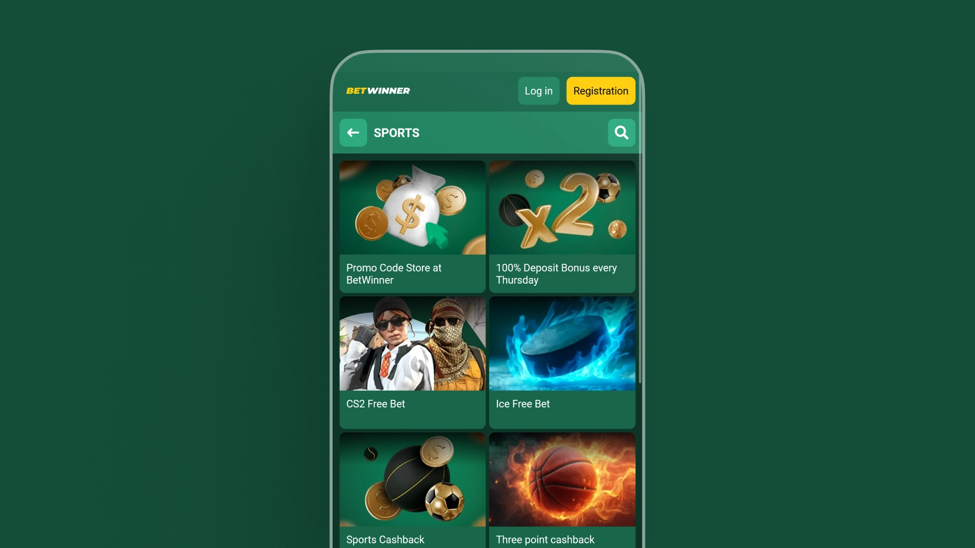 image mobile app sport bonuses betwinner india
