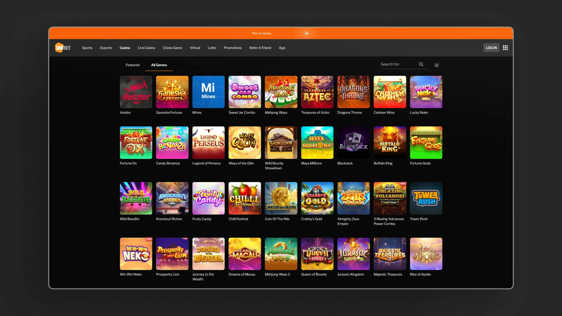 image Casino 188Bet india