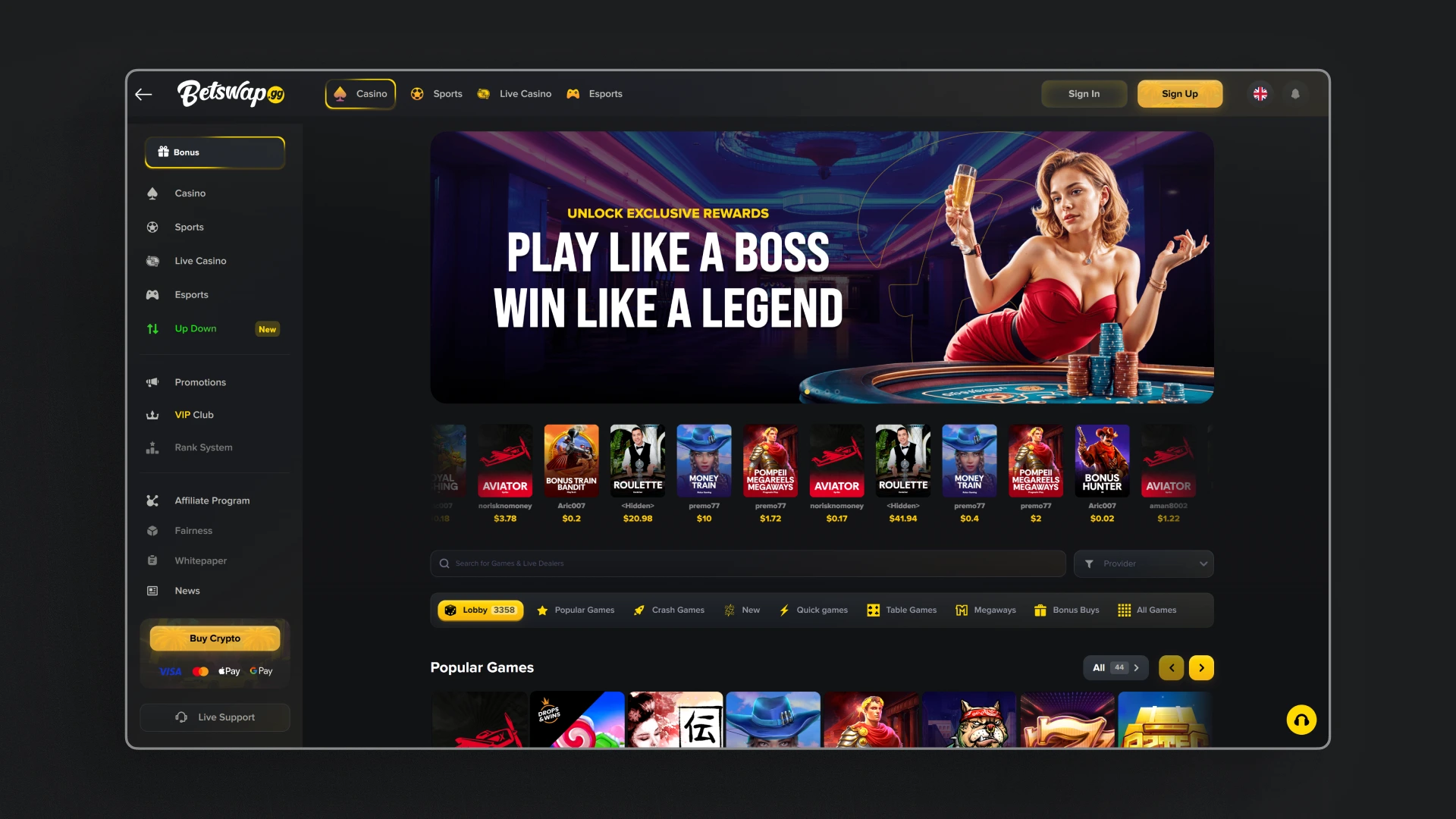 image Casino BetSwap india