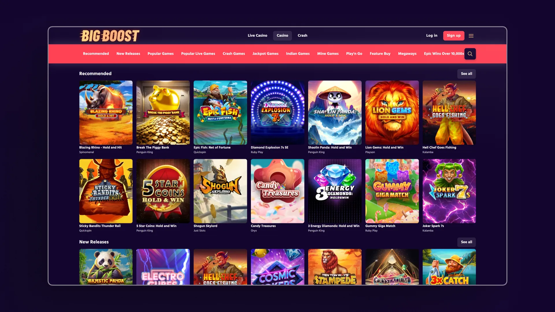 image Casino Big Boost india