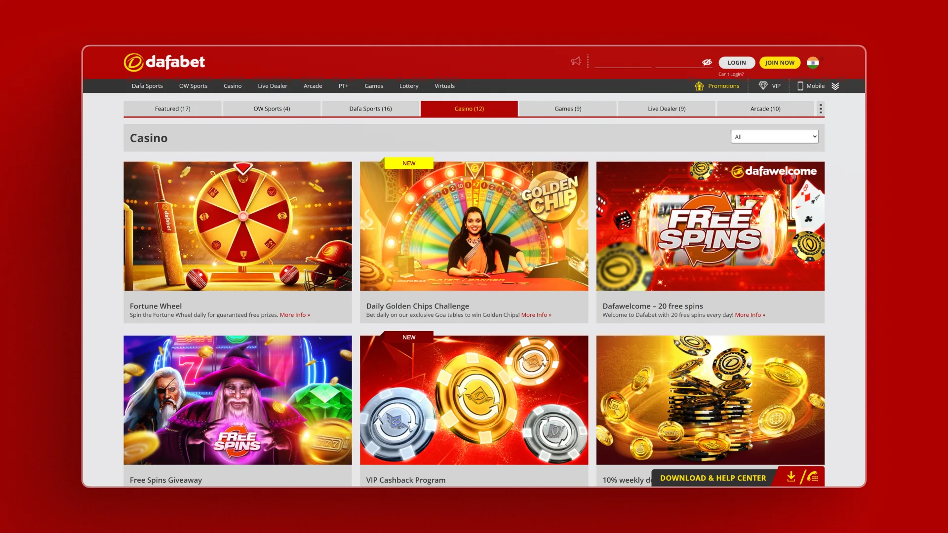 image Casino Bonuses Dafabet india