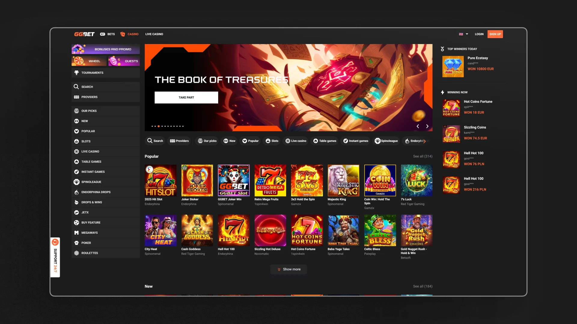 image Casino GGbet india