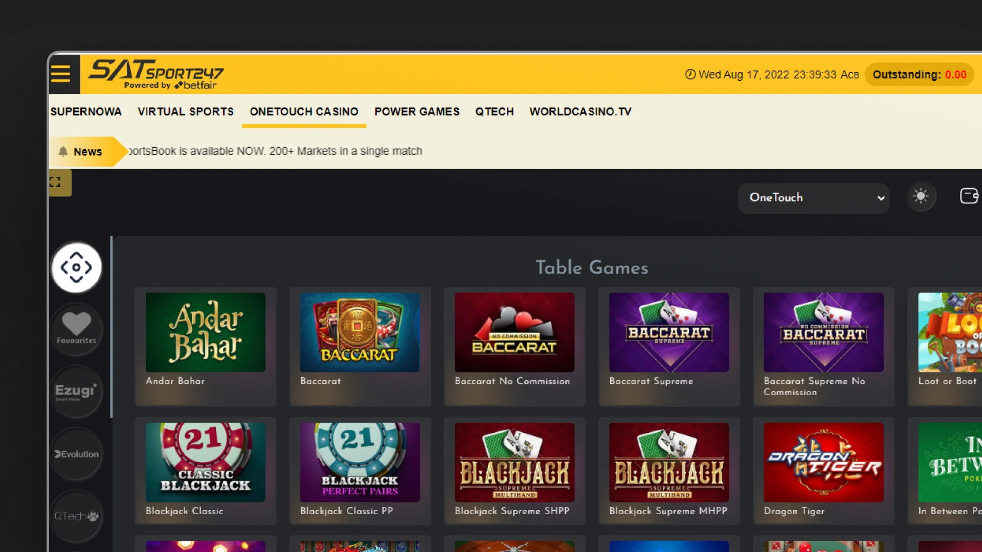 image Casino SATSport india