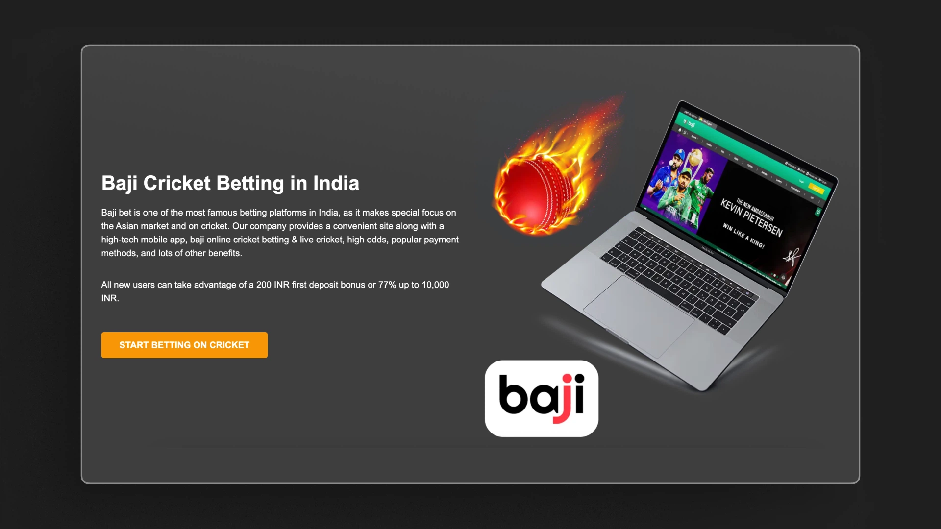 image Cricket baji india