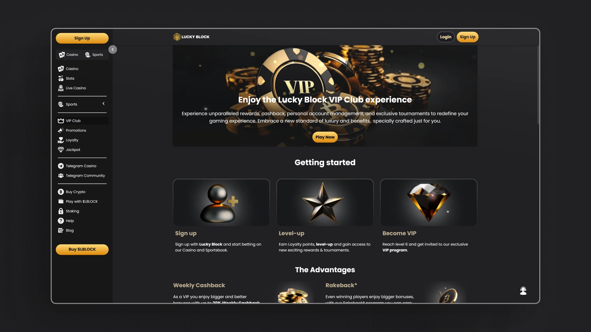 image Standout Features lucky block india