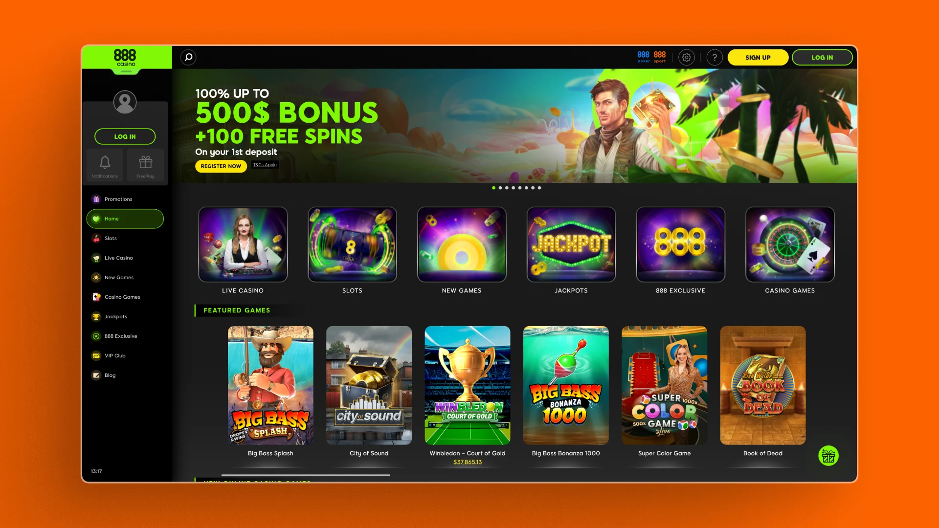 image casino 888sports india
