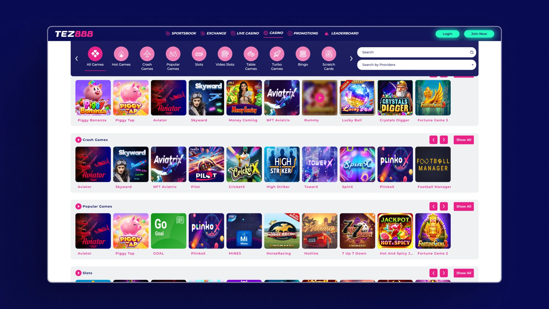 image Casino tez888 india