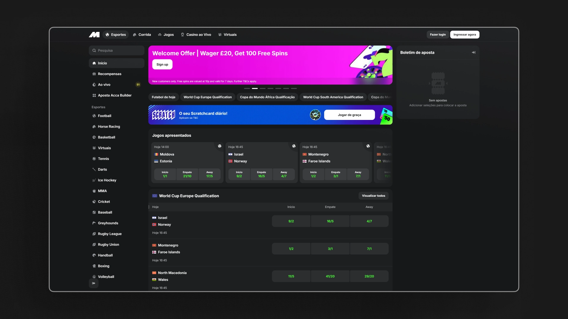 screenshot sports midnite