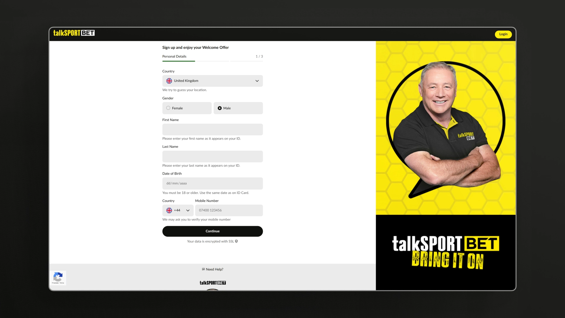 image How to Create an Account talkSPORT
