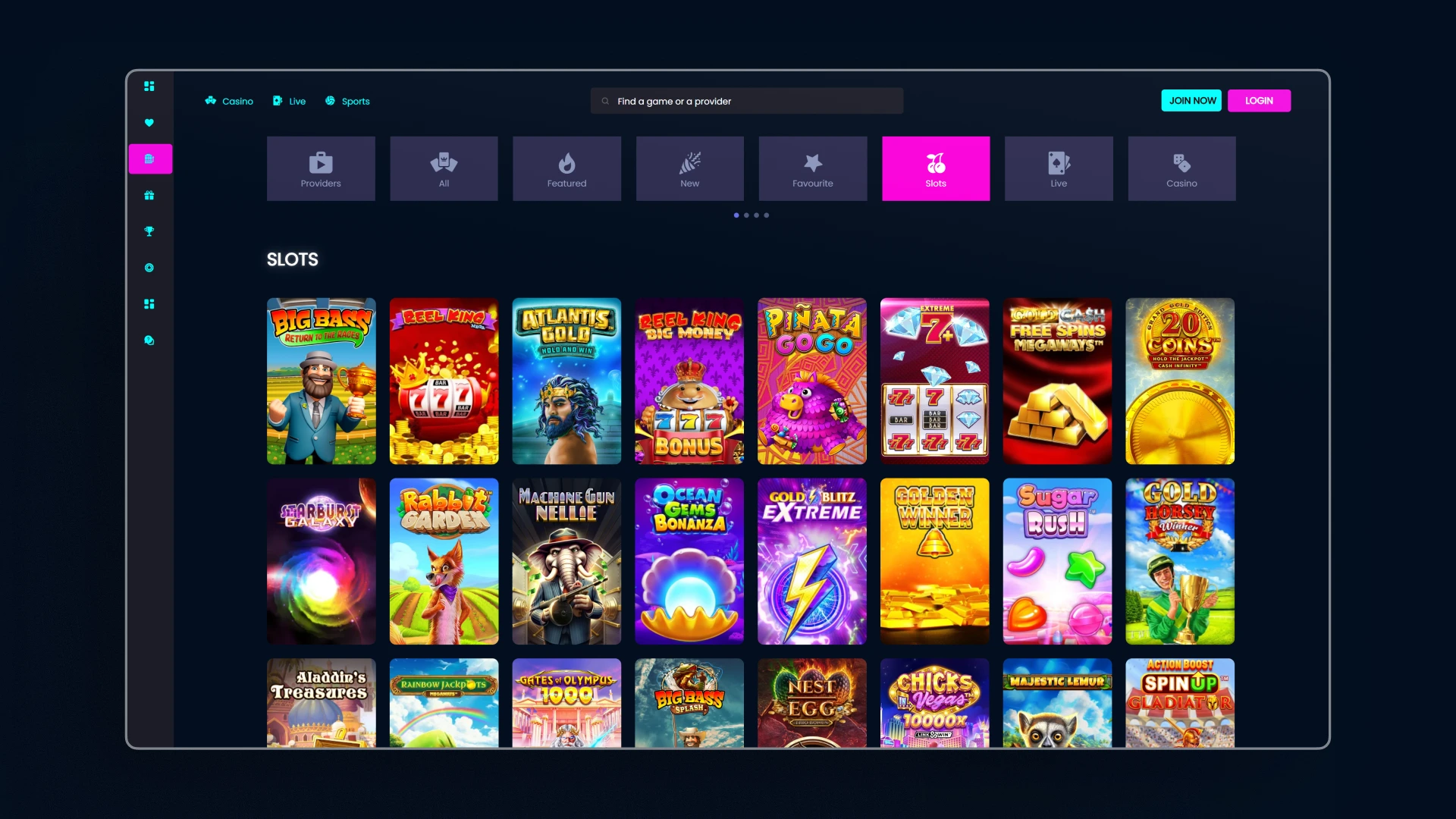 image Virtual Slot Machines Vegas Mobile Casino