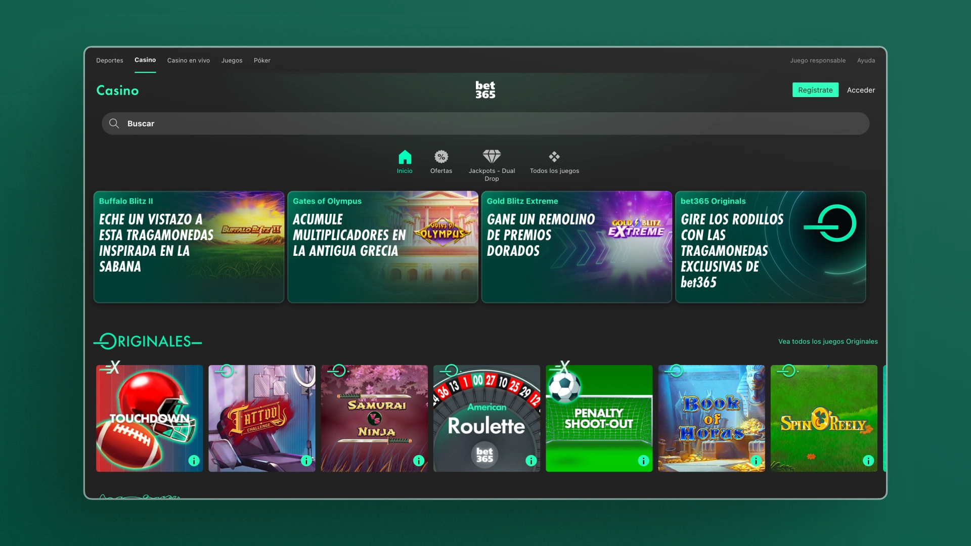 imagen casino Bet365