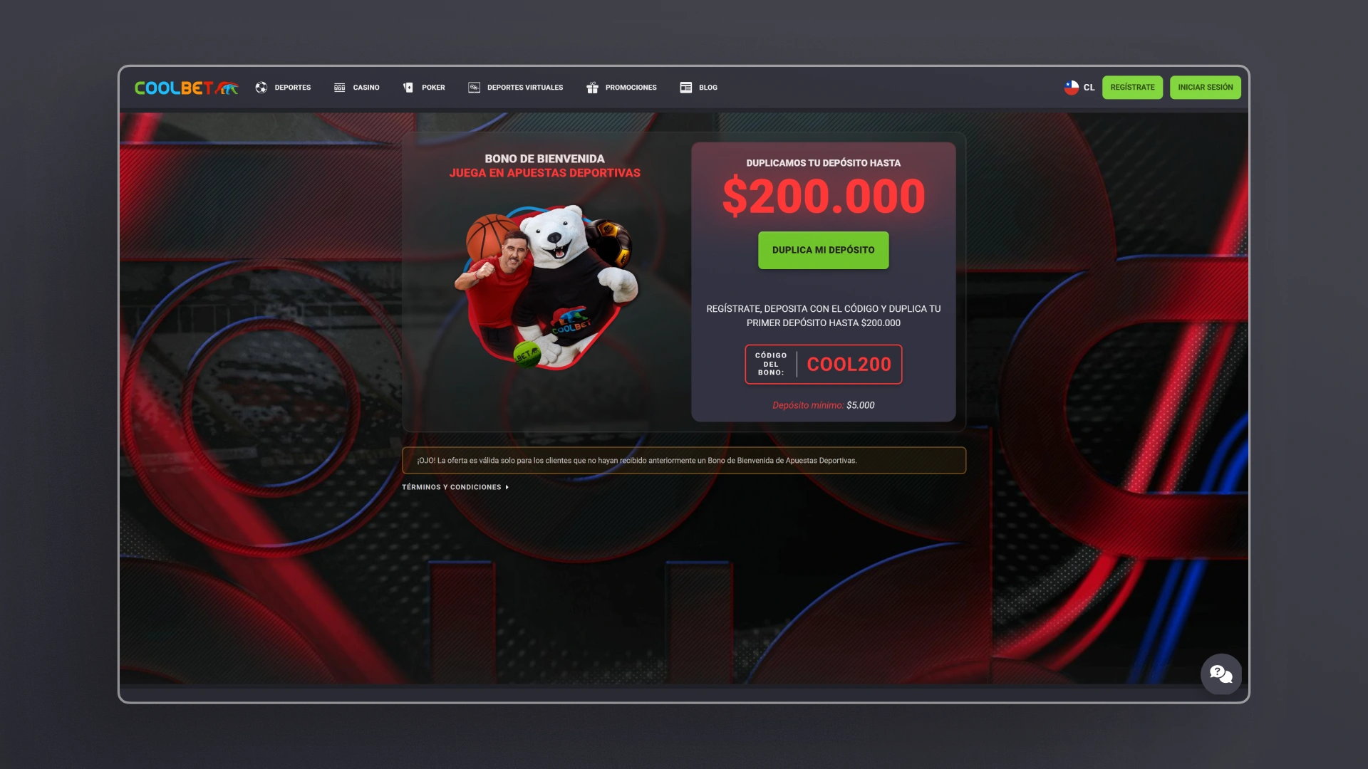 captura de pantalla Cómo activar el bono Coolbet