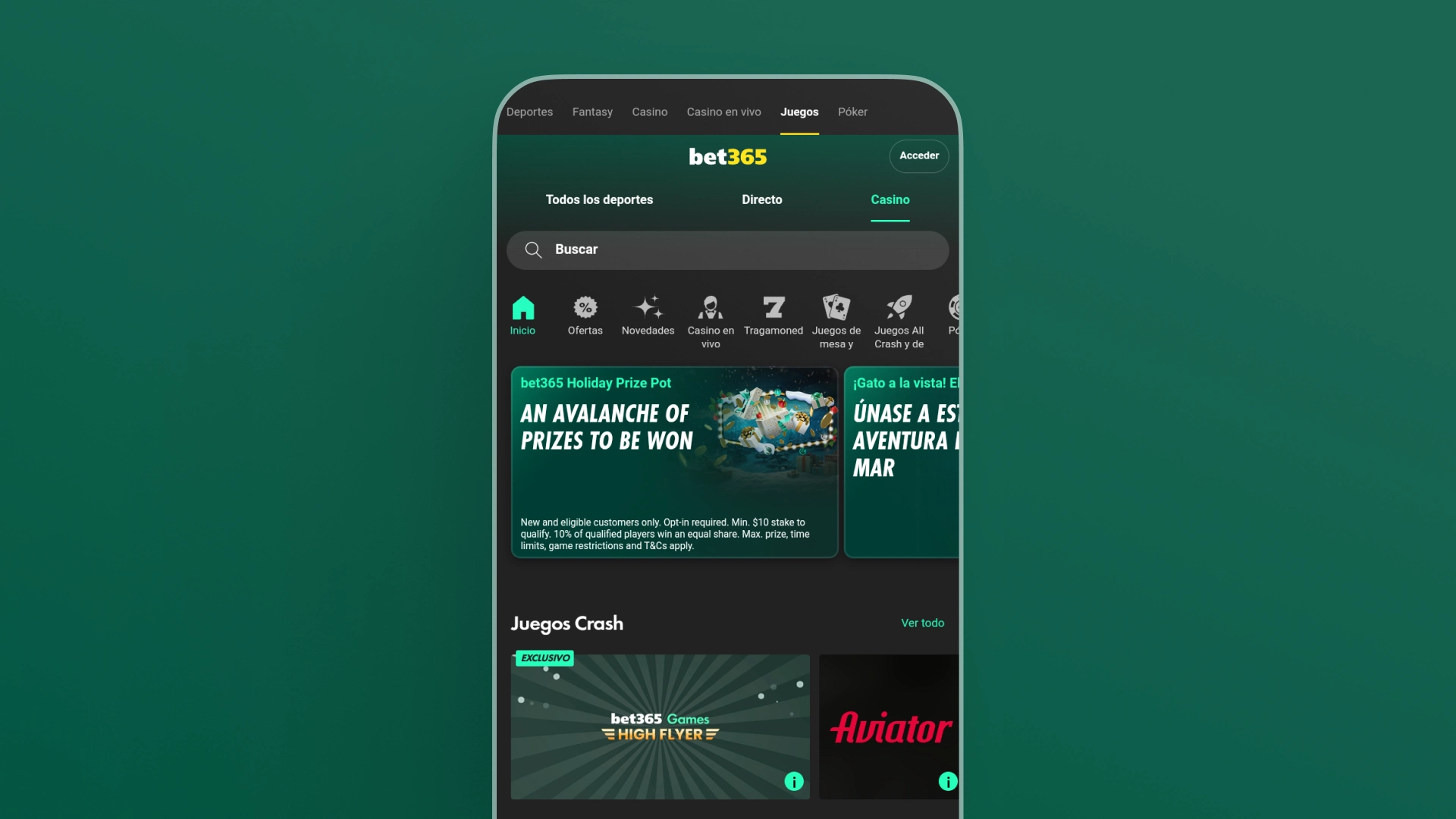 imagen app bet365