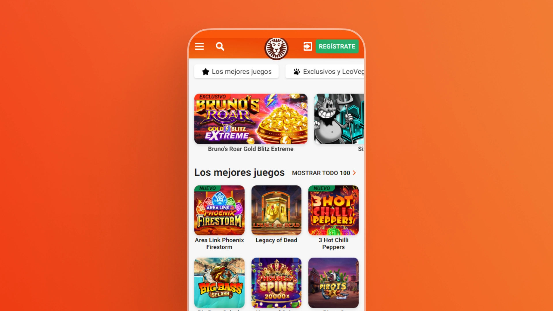 imagen app leovegas