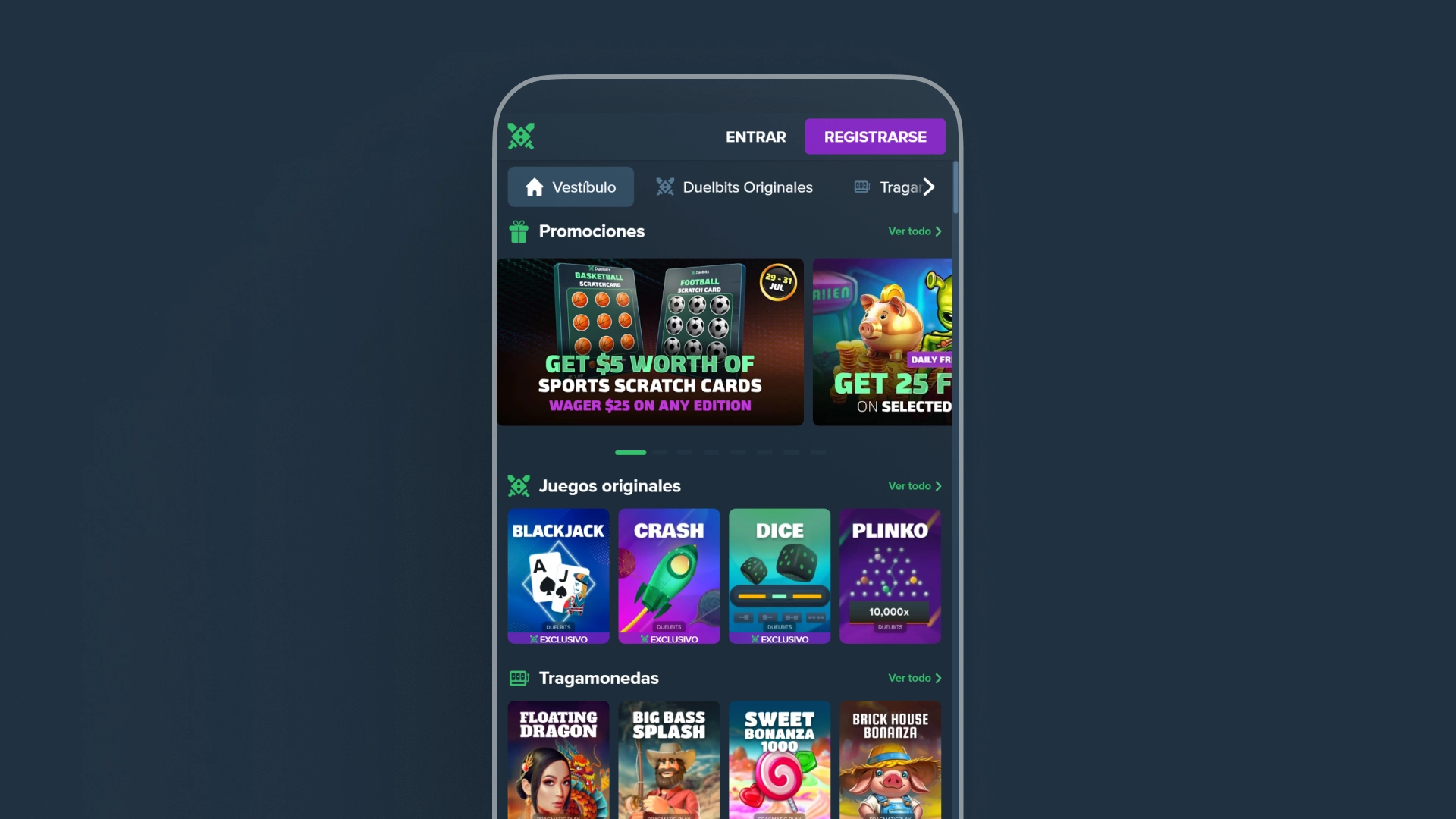 imagen app Duelbits