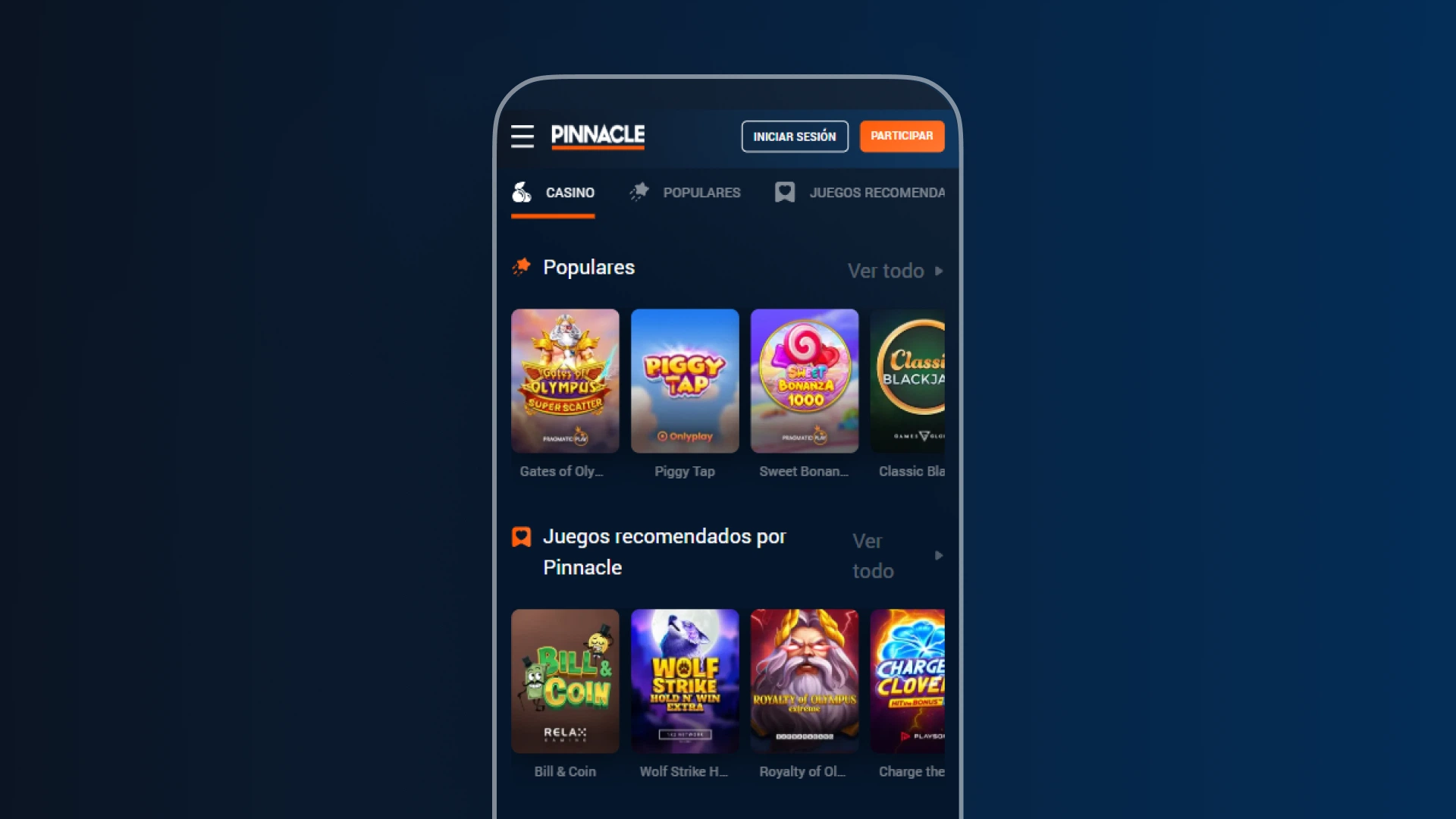 imagen app pinnacle
