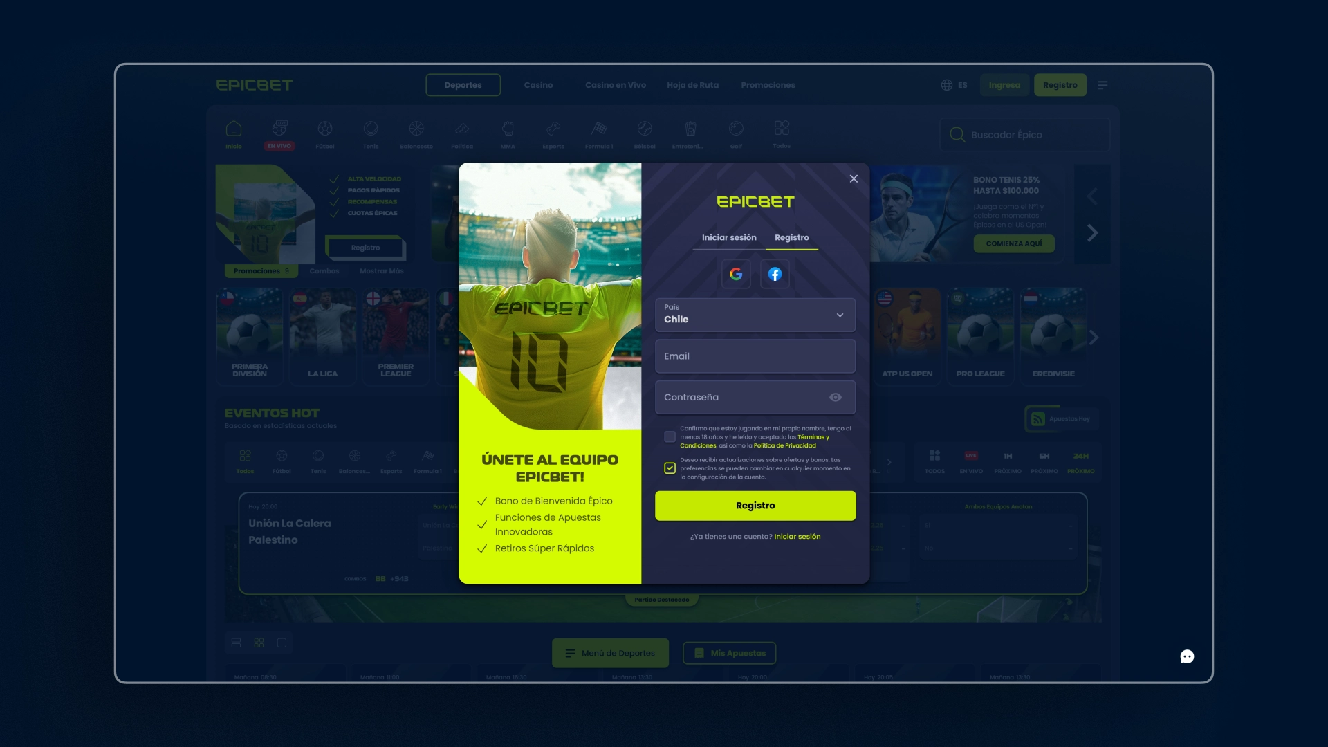 imagen registro epicbet