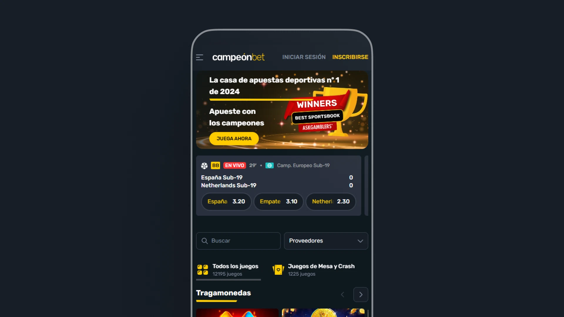 imagen app Campeonbet