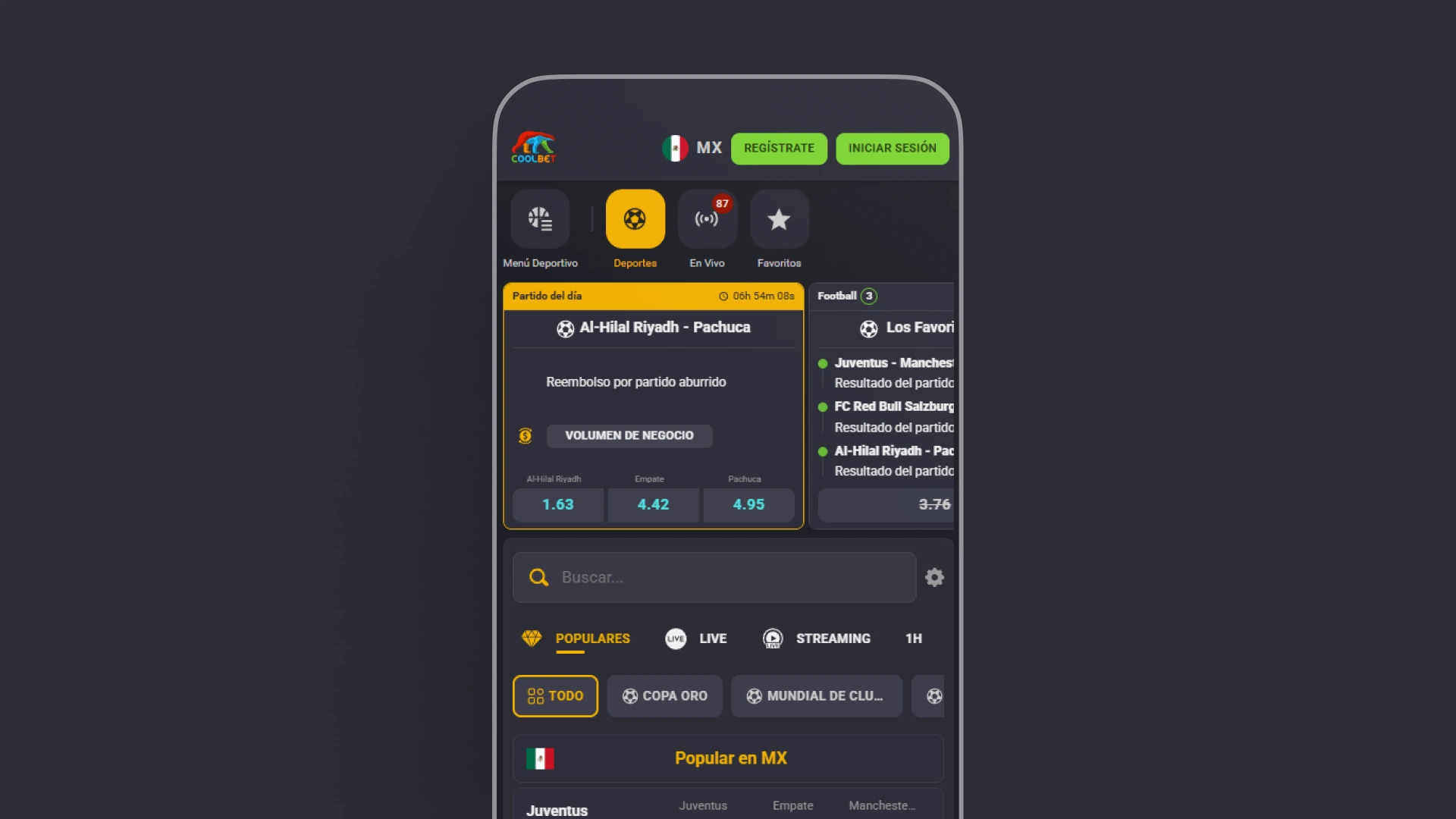 imagen app Coolbet