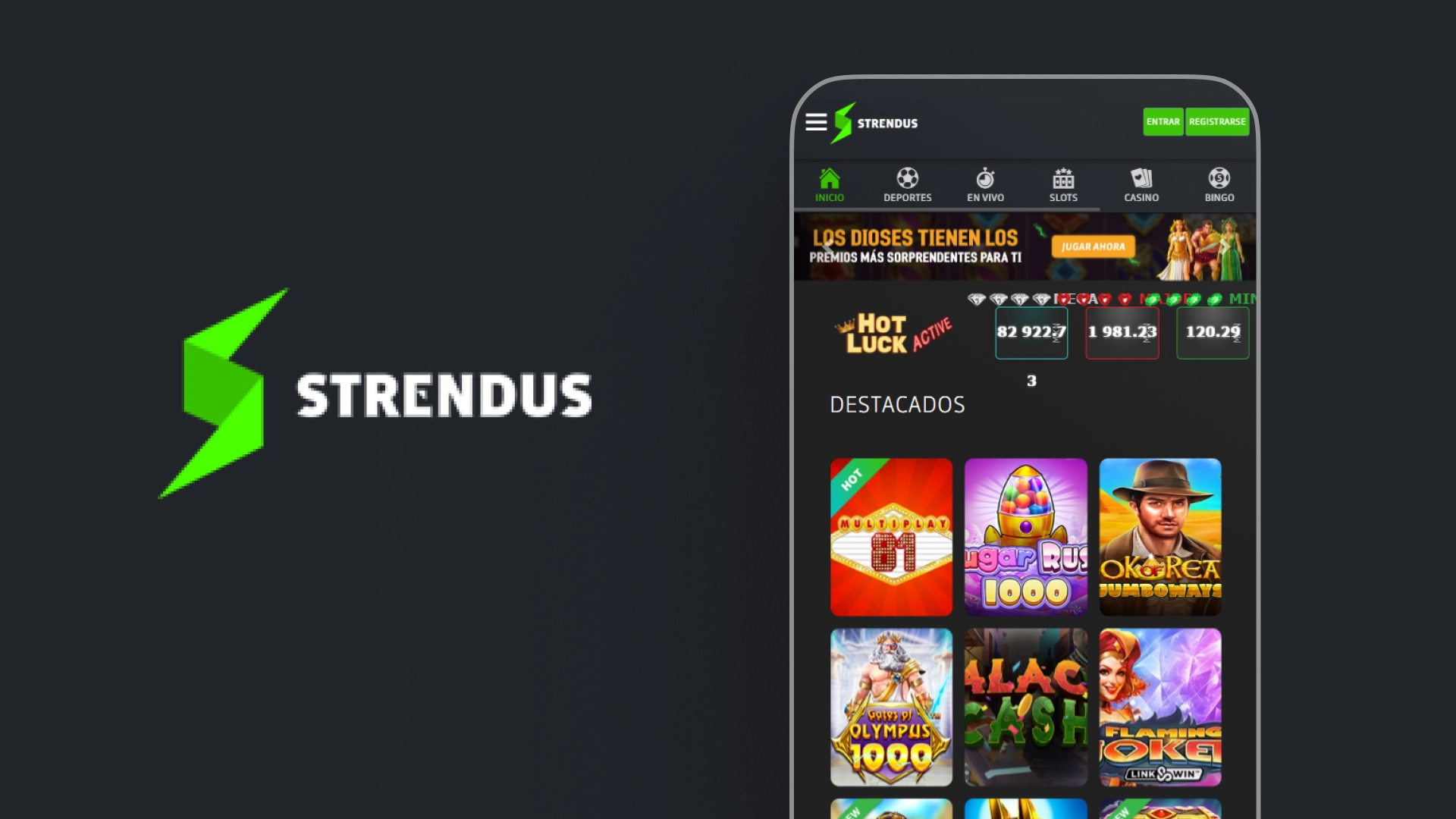 imagen app Strendus