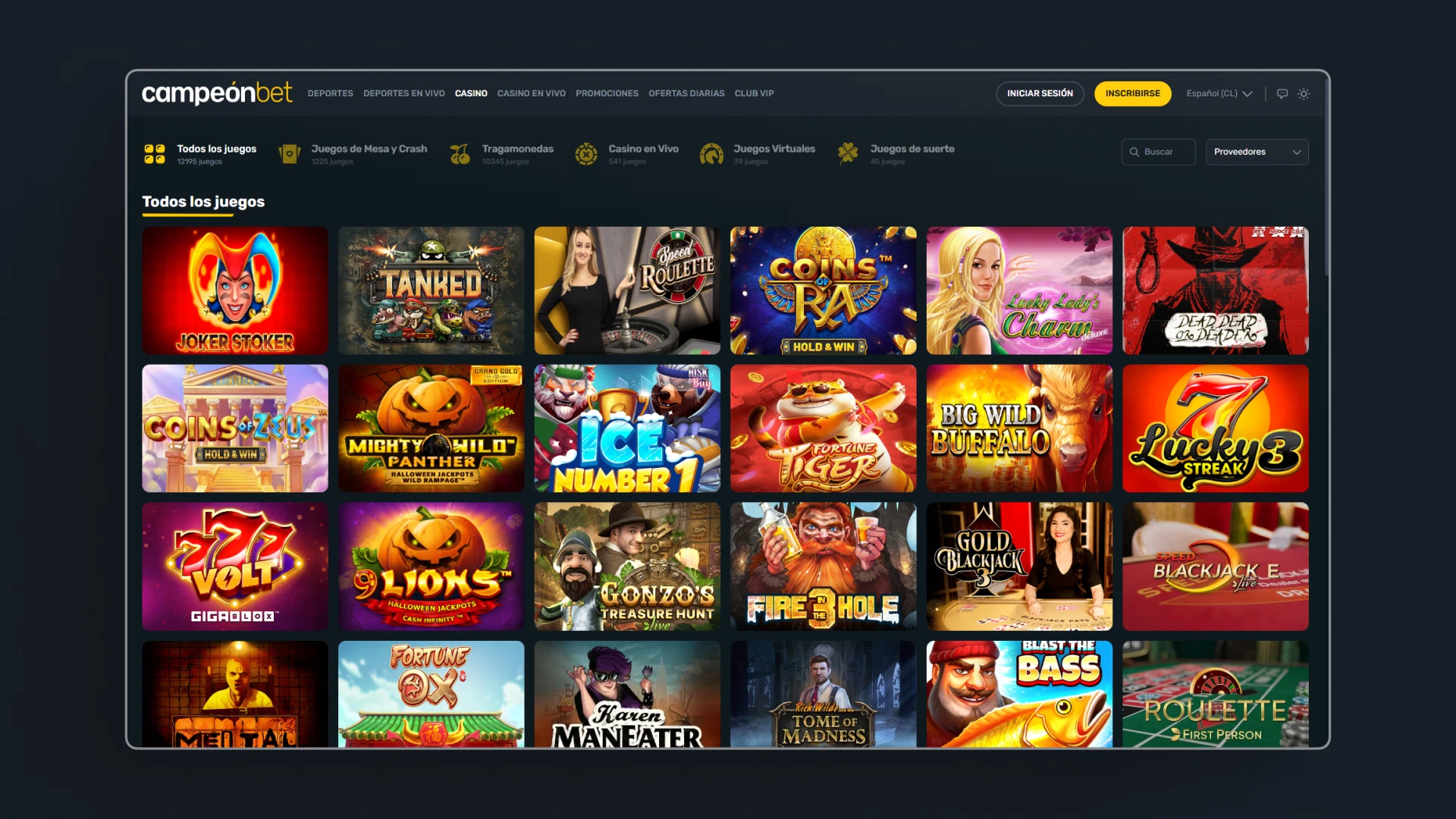 imagen casino Campeonbet