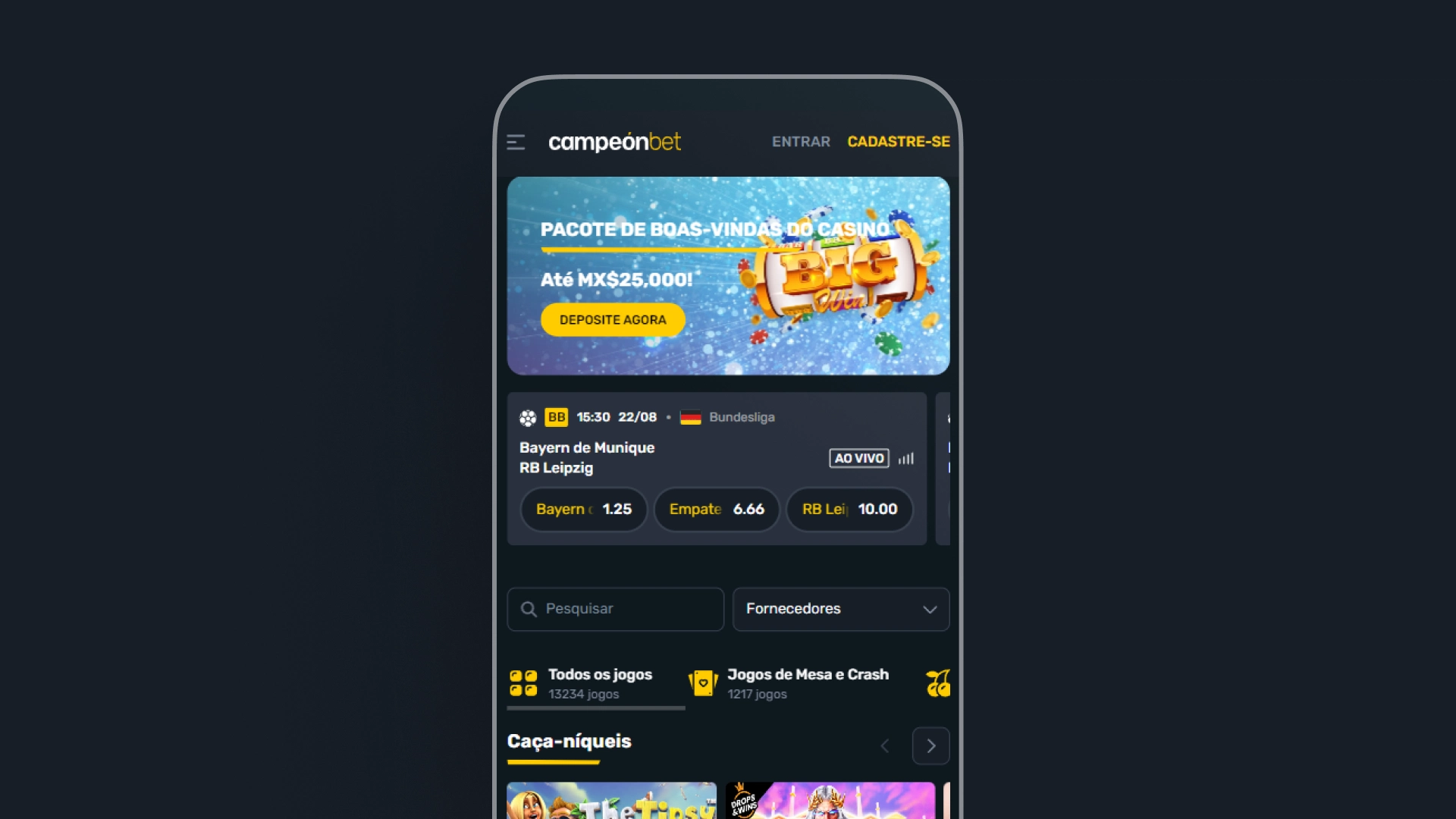 imagen app Campeonbet