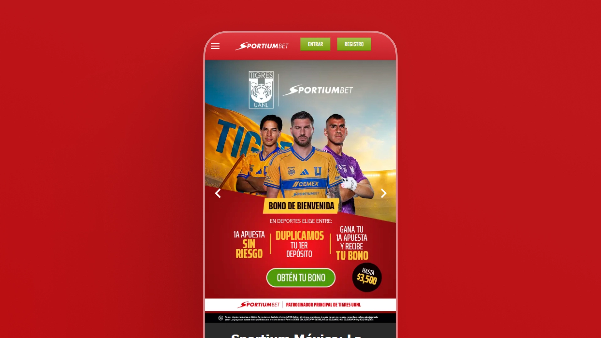 imagen app Sportiumbet