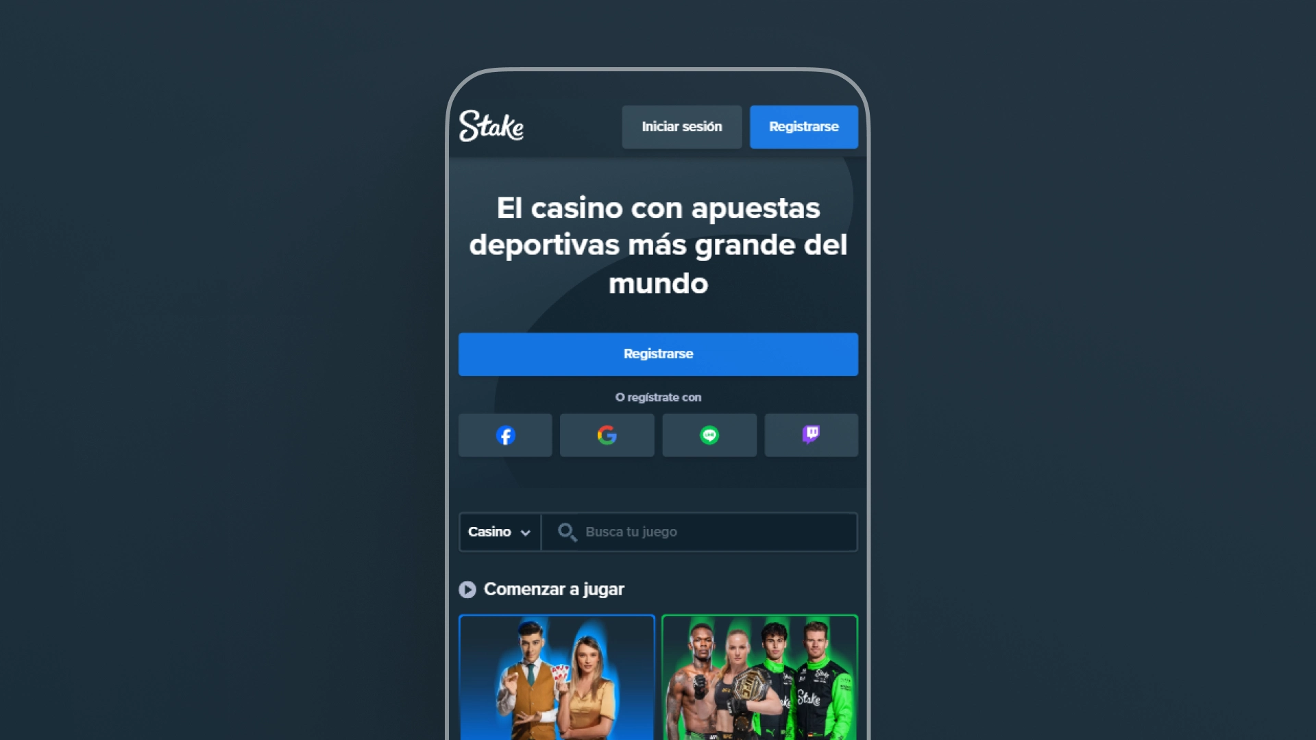 imagen app Stake
