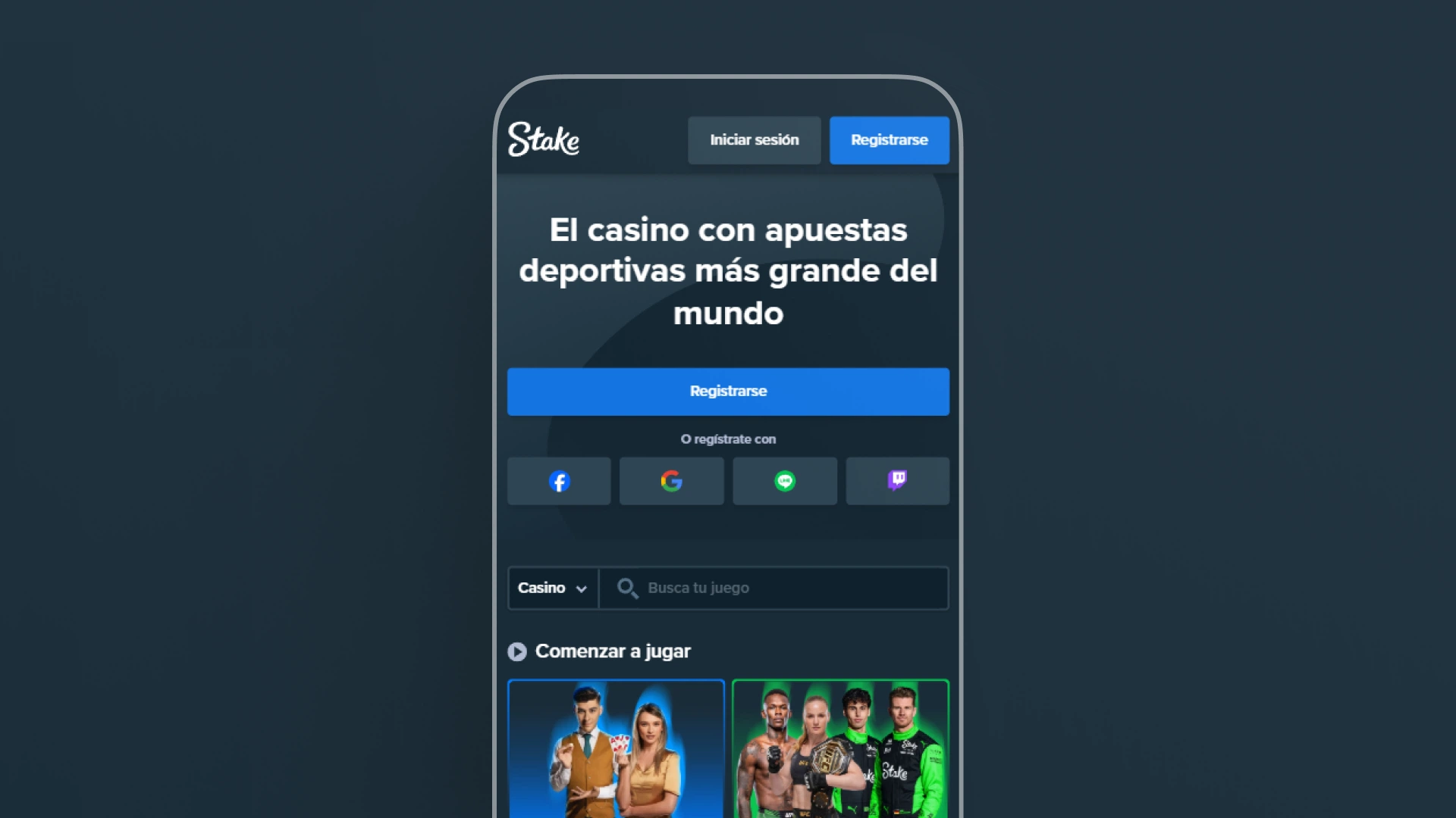 imagen app Stake