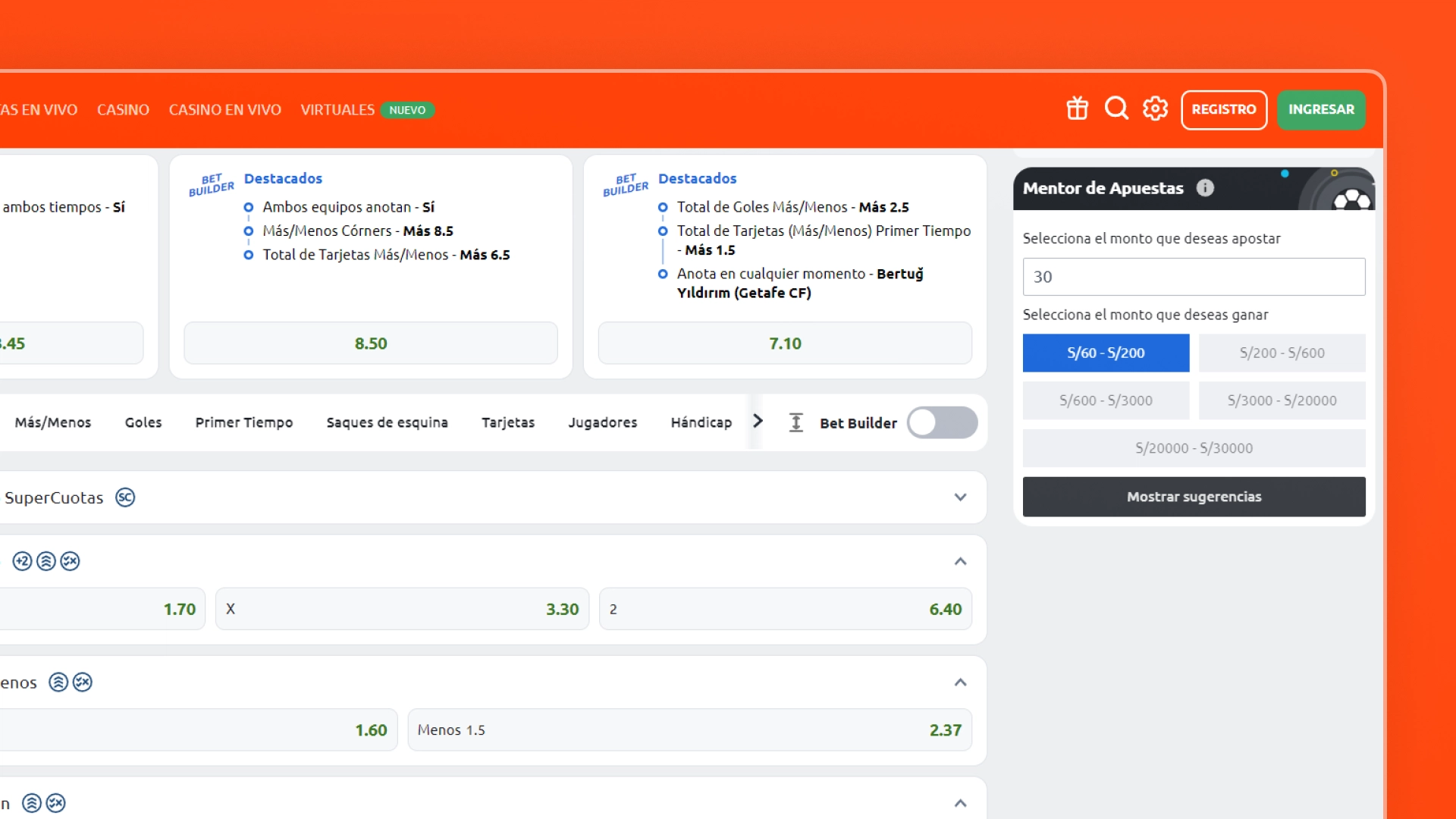 captura de pantalla mentor de apuestas betano