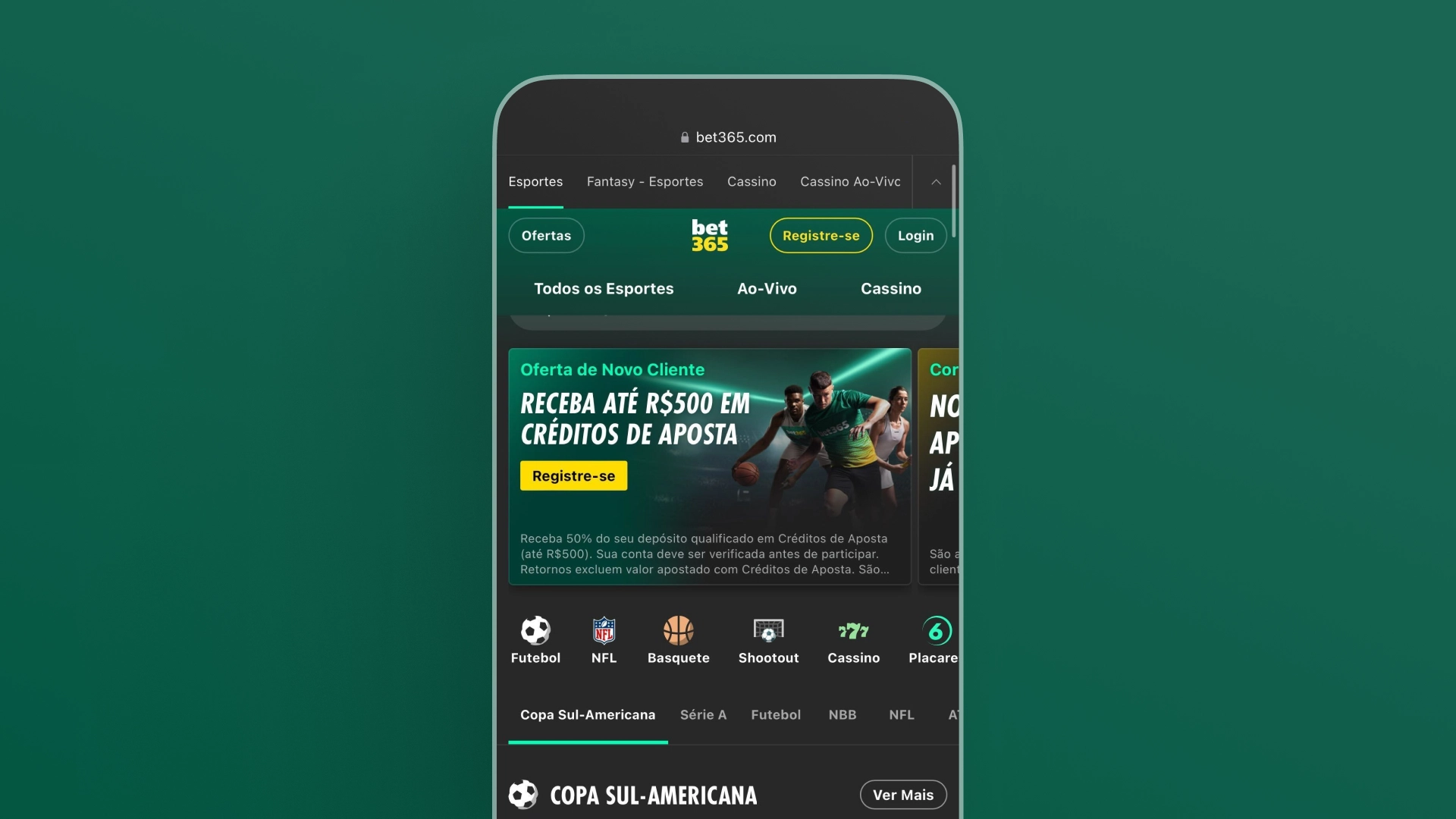 imagen Casino app Bet365